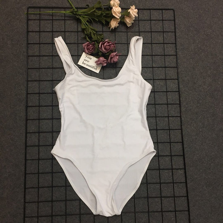 Dame Stilfuld Højskåret One-piece Badedragt Stilla