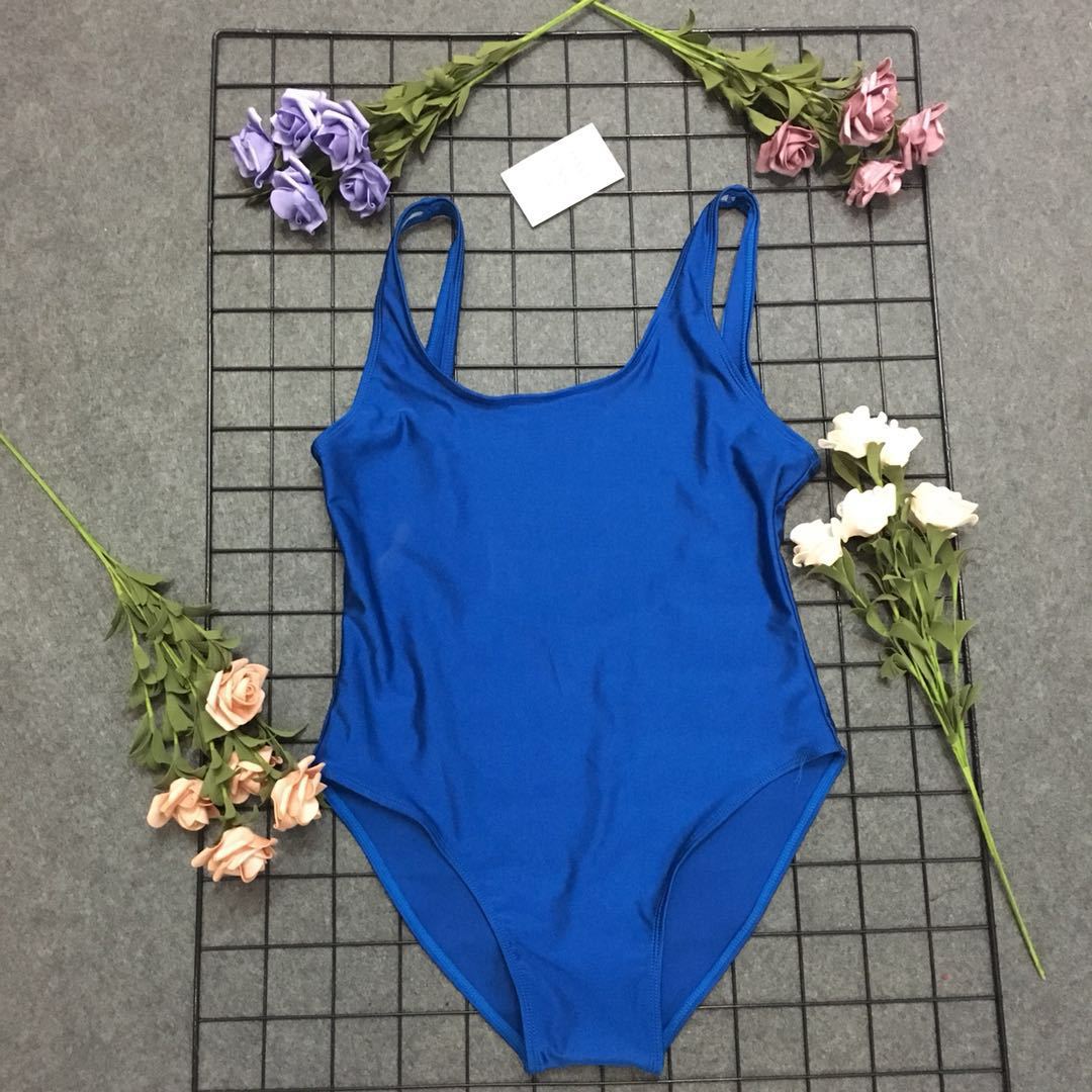 Dame Stilfuld Højskåret One-piece Badedragt Stilla