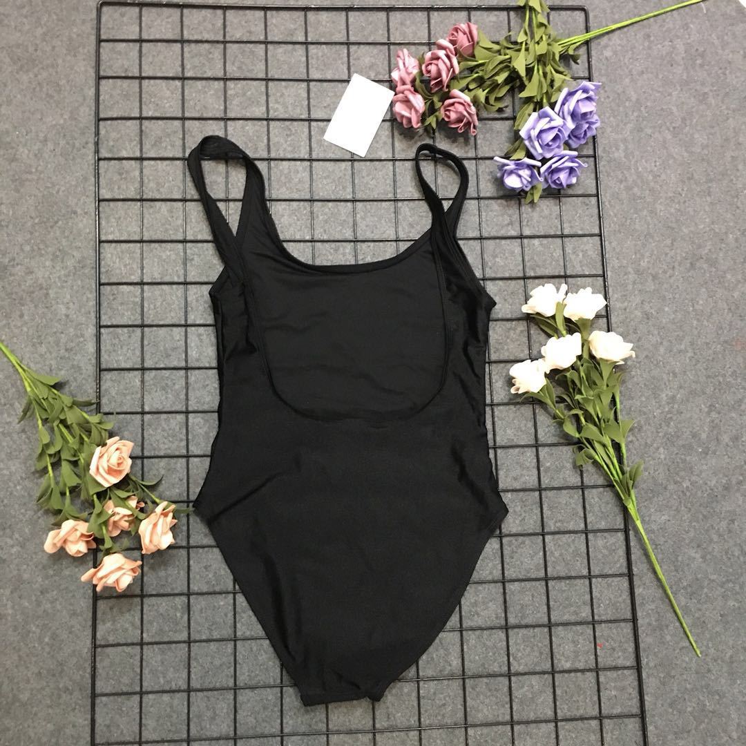 Dame Stilfuld Højskåret One-piece Badedragt Stilla