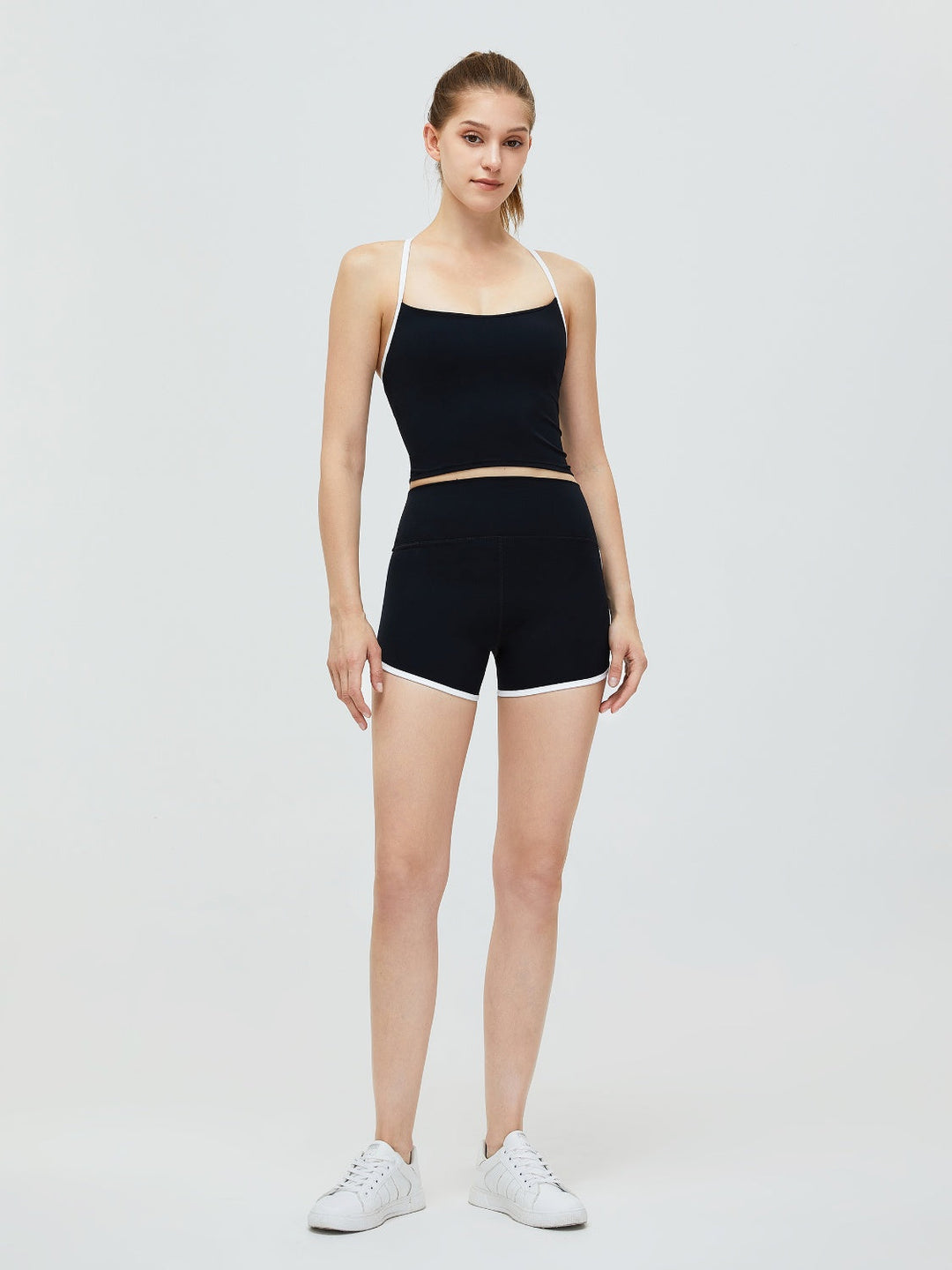 Stilla | Trim High Waist Active Shorts