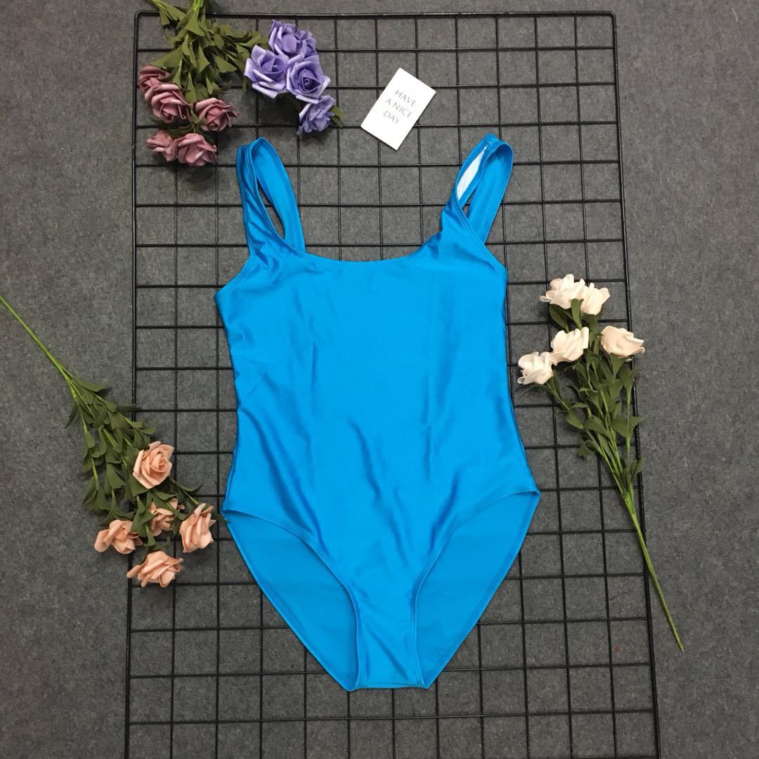 Dame Stilfuld Højskåret One-piece Badedragt Stilla