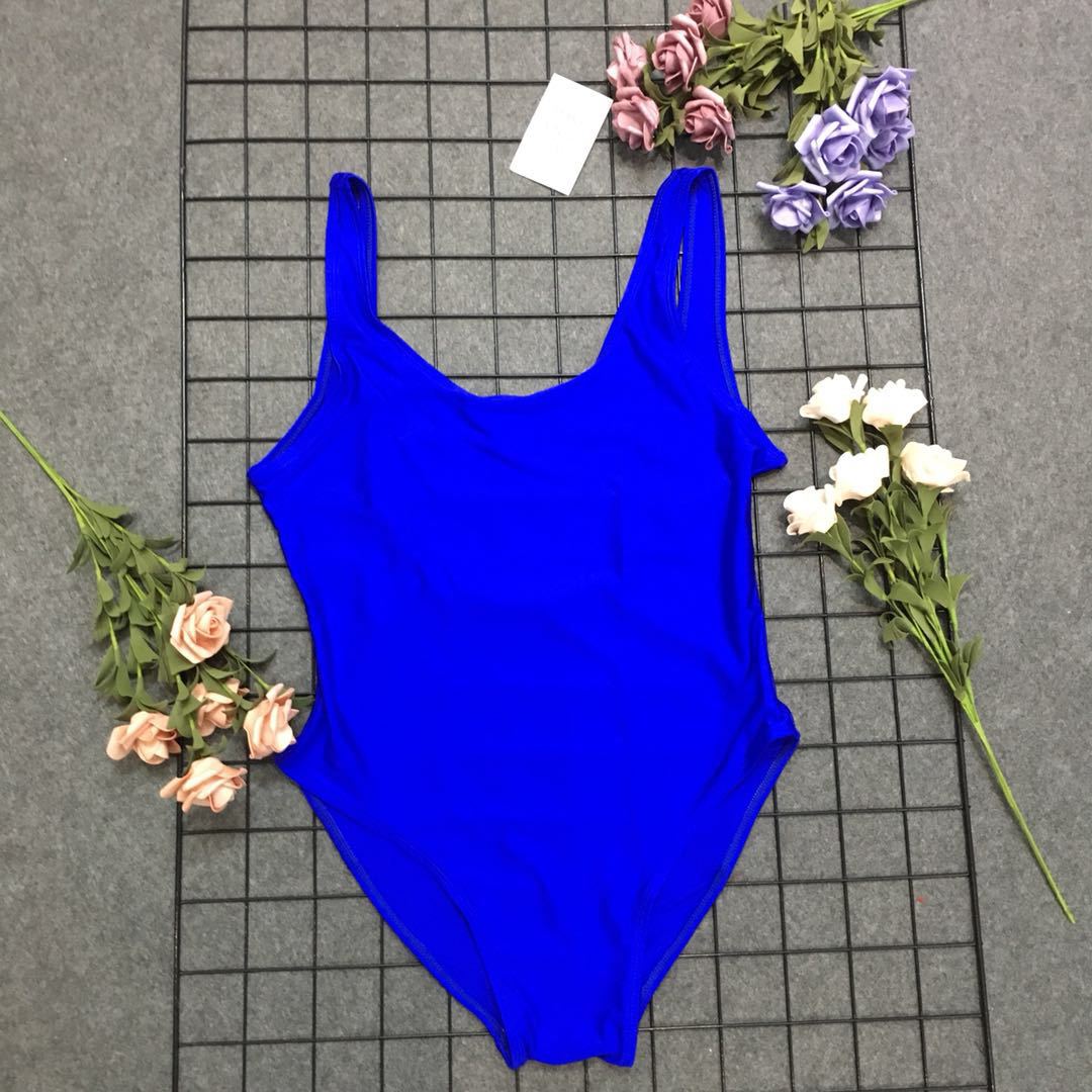Dame Stilfuld Højskåret One-piece Badedragt Stilla