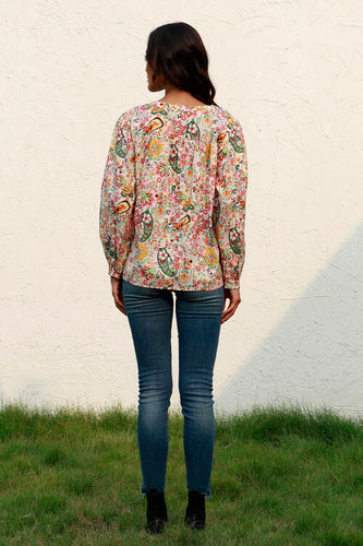 Stilla | Rund Hals Langærmet Shirt