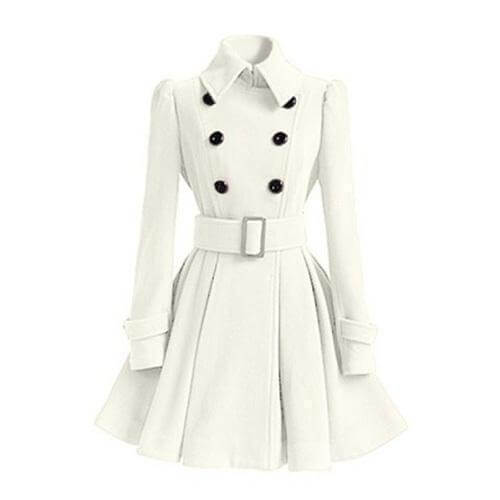 Stilla | Dame Dobbeltknap Vindjakke Trenchcoat