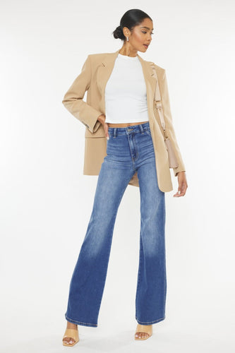 Stilla | Ultra High Waist Gradient Flare Jeans