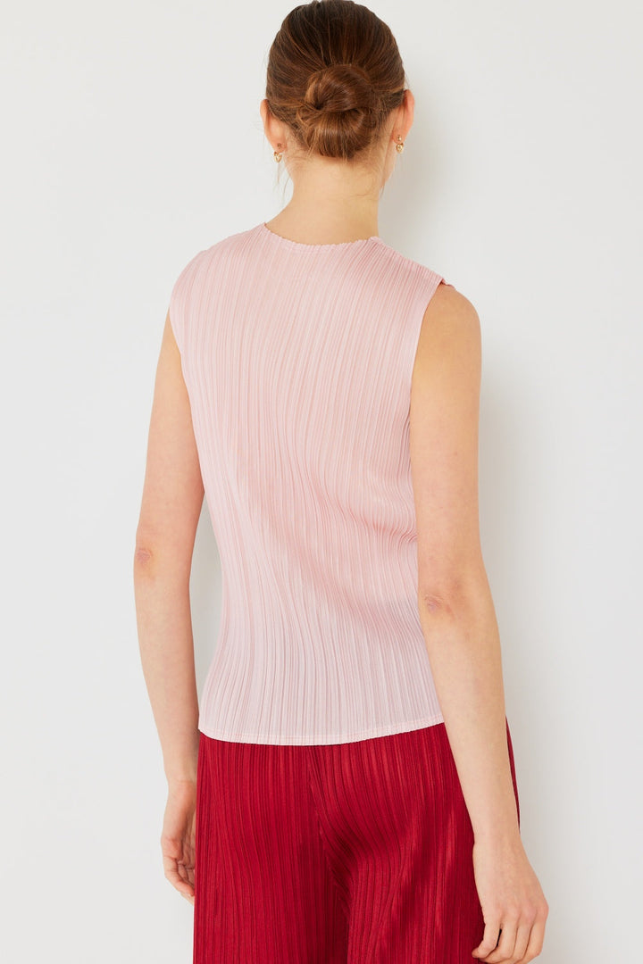 Stilla | West Swim Plisseret Uden Ærmer Crewneck Tank