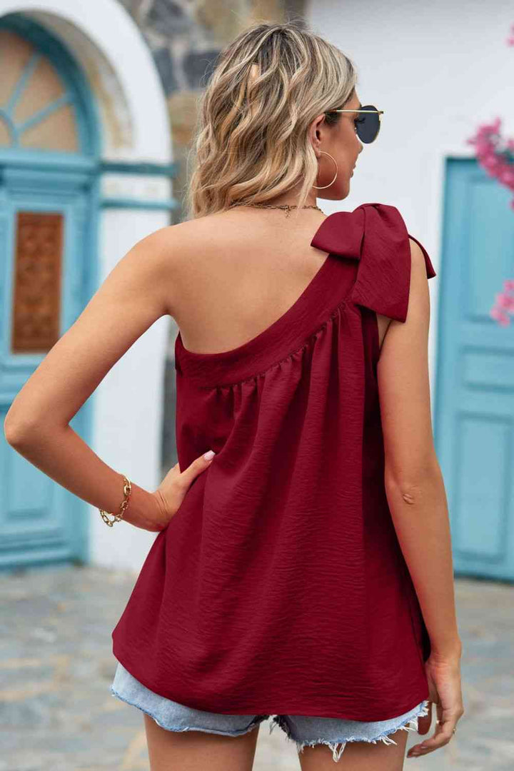 Stilla | One-shoulder Bluse