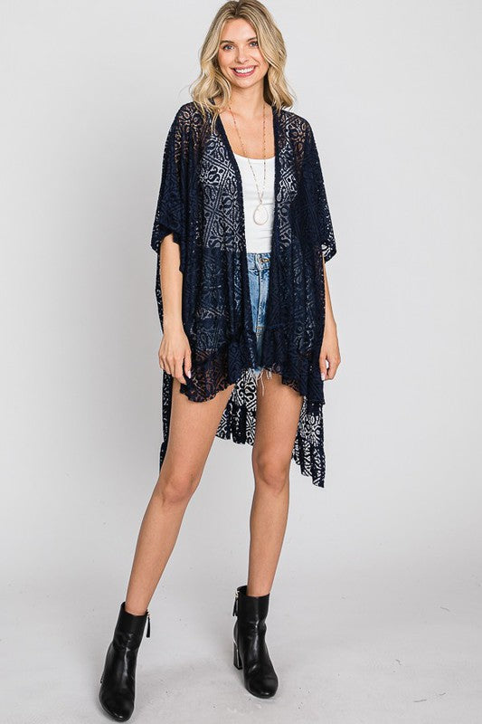 Stilla | Over Size Ruffle Kimono