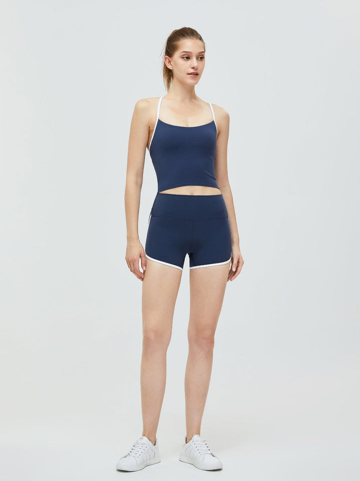 Stilla | Trim High Waist Active Shorts
