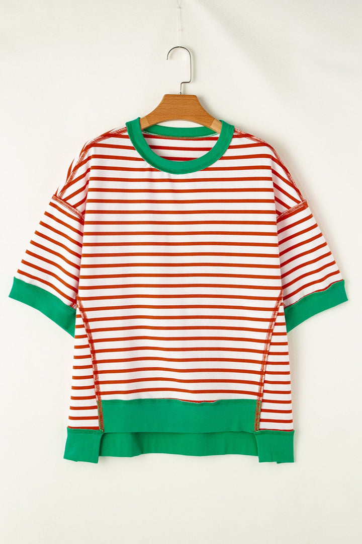 Stilla | Rund hals halværmet t-shirt