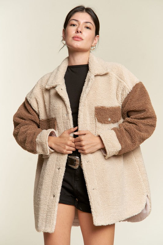 Stilla | Sherpa Jakke