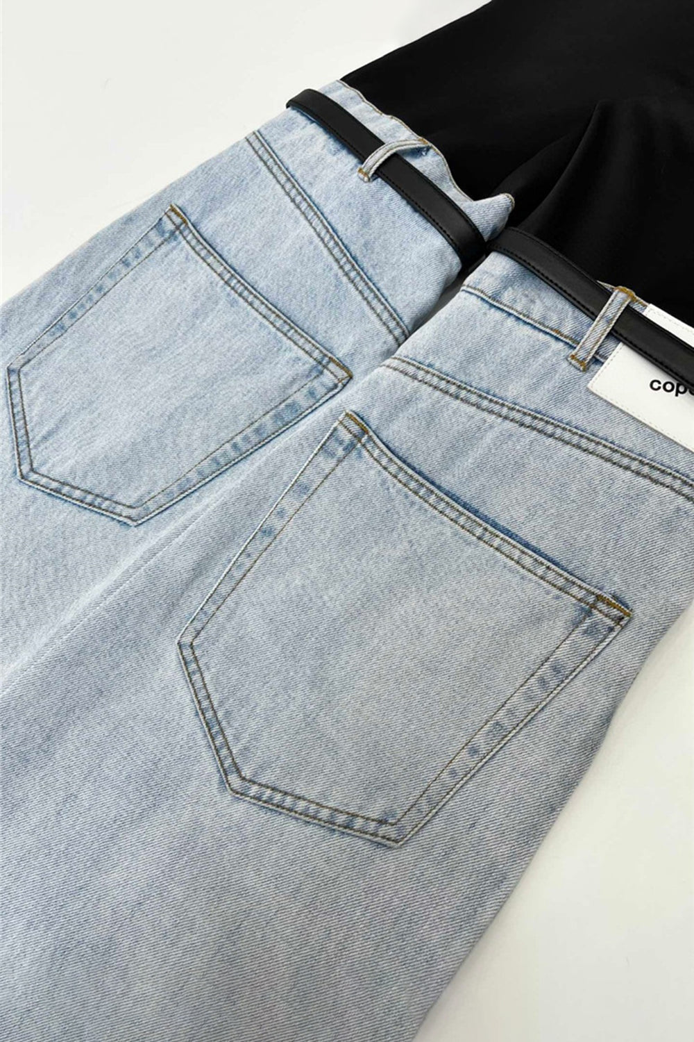 Stilla | Vaskede Jeans Med Lommer