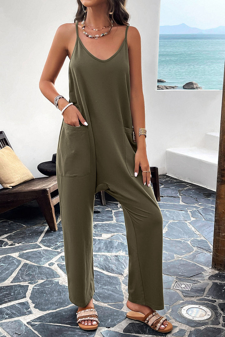Stilla | Spaghetti Strap Overalls