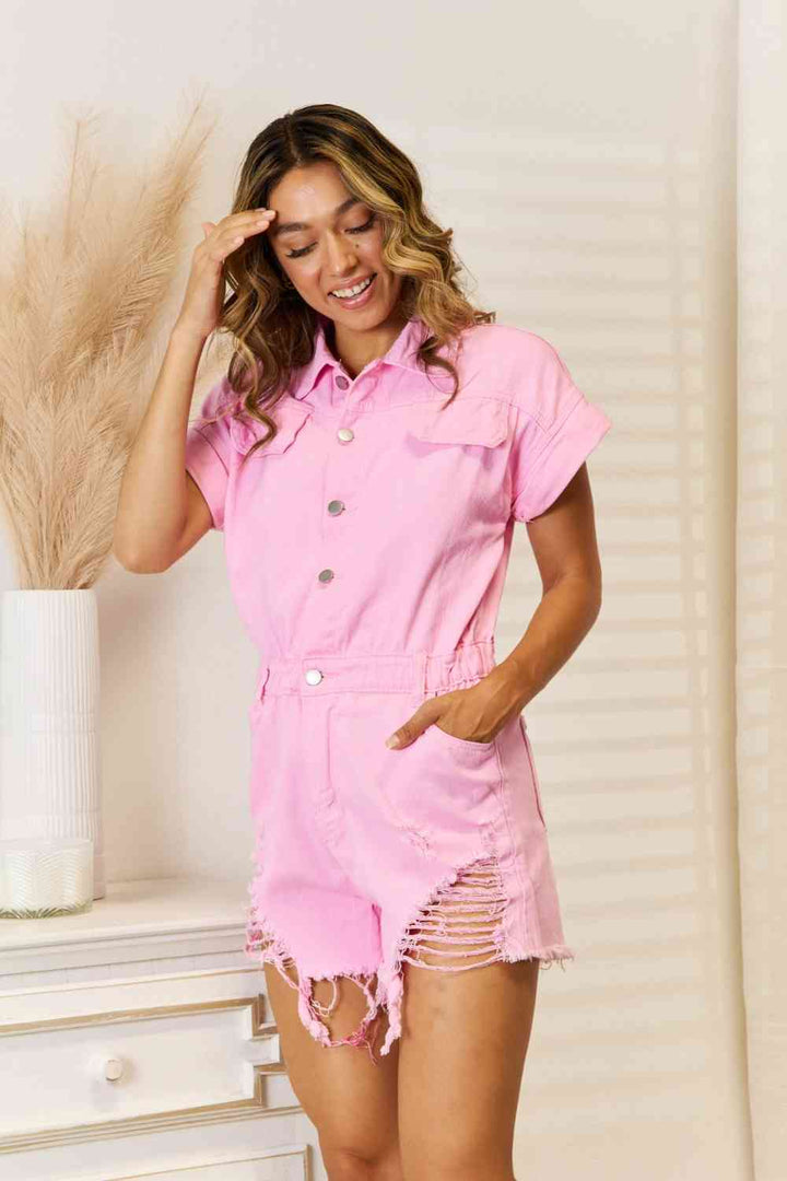 Stilla | Krave Denim Romper