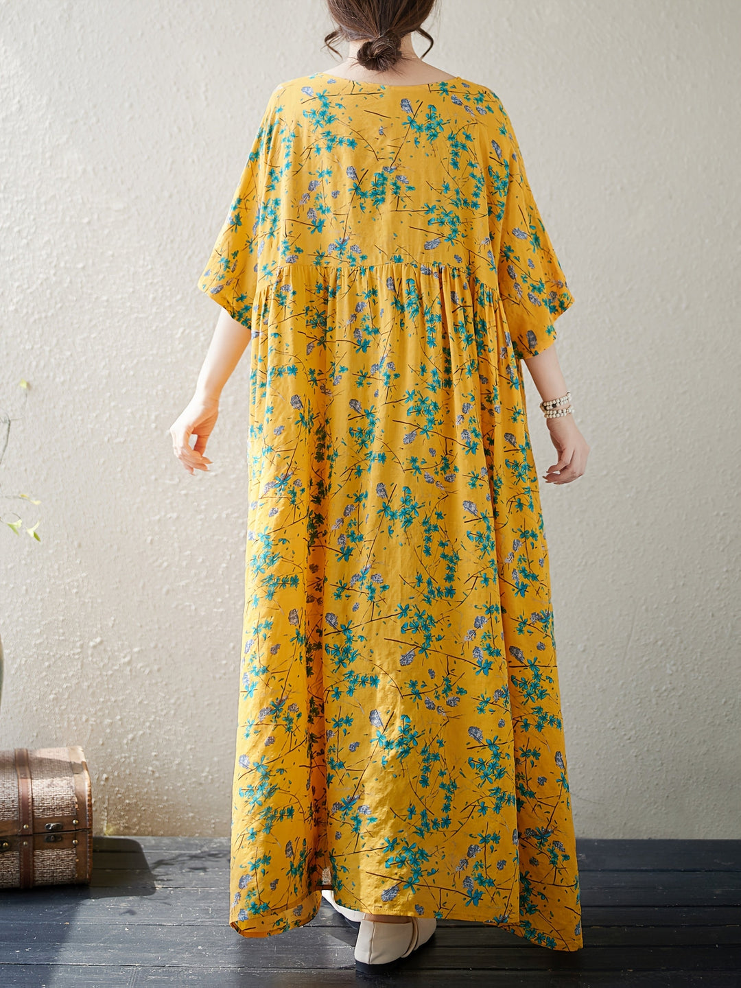 Stilla | Størrelser På Boho Maxi Kjole