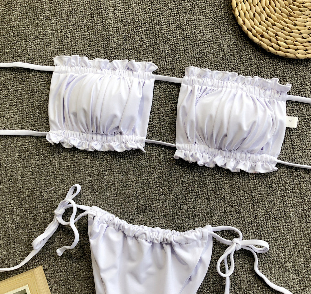 Stilla | Trim Ruched Bikini Sæt