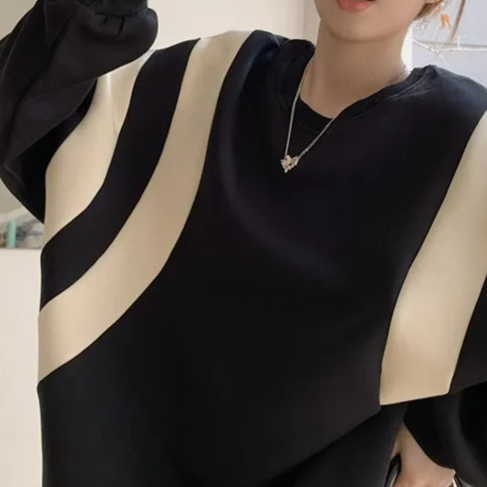 Stilla | Elegant Oversized Sweatshirt til Kvinder