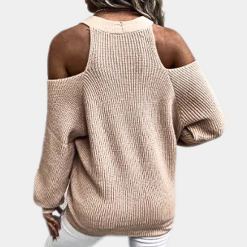 Stilla | Moderigtigt Sweater med Åben Skuldre til Kvinder
