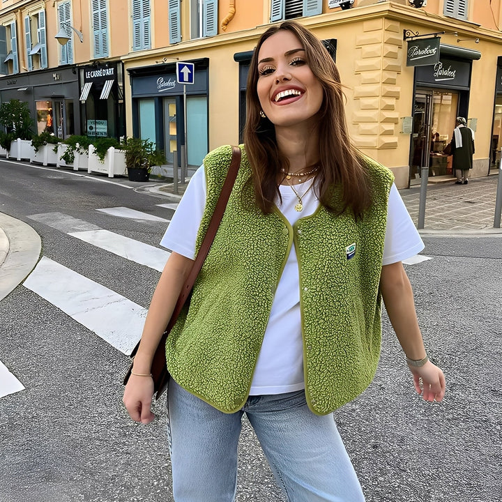 Stilla | Behagelig Fleece-Vest til Damer