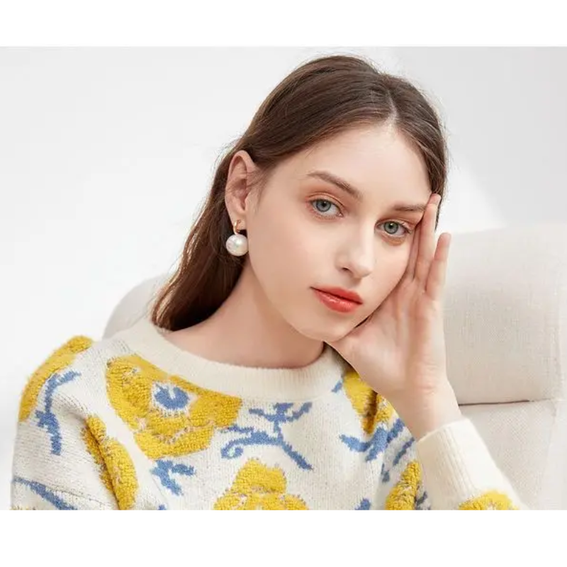 Stilla | Floral Blomst Sweater