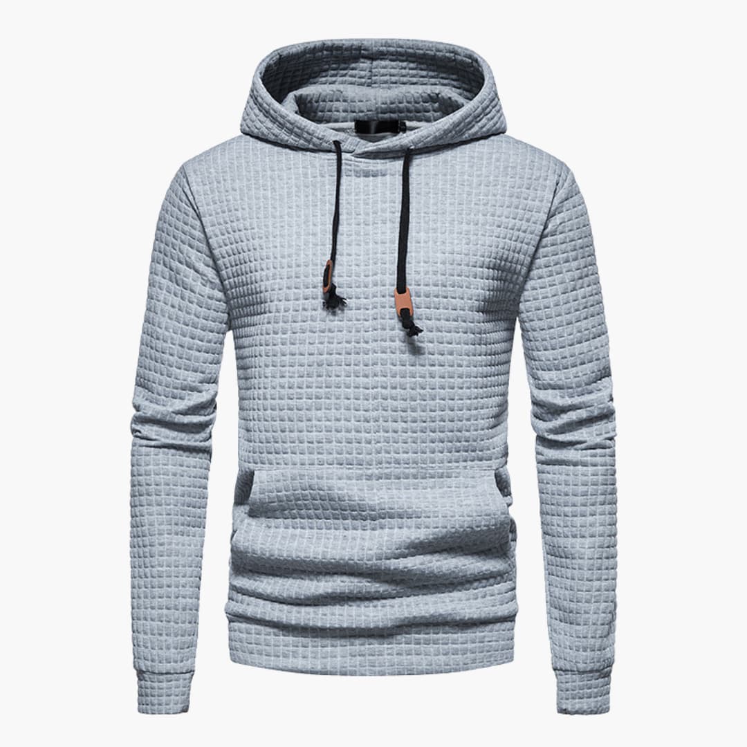 Stilla | Hoodie med Hætte Ternet - Moderne Fritids-Hoodie til Hverdag og Sport
