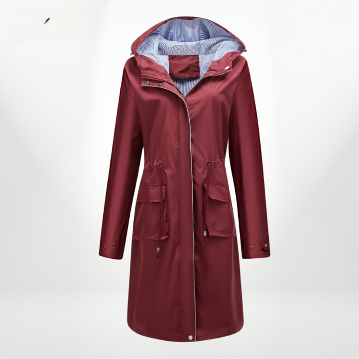 Stilla | vandtæt over-knee trenchcoat