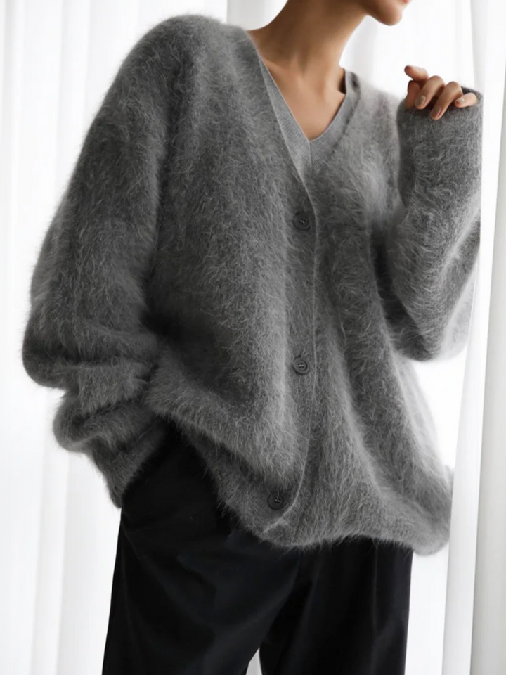 Stilla | Luksuriøs Cashmere-strikketrøje Med Knapper