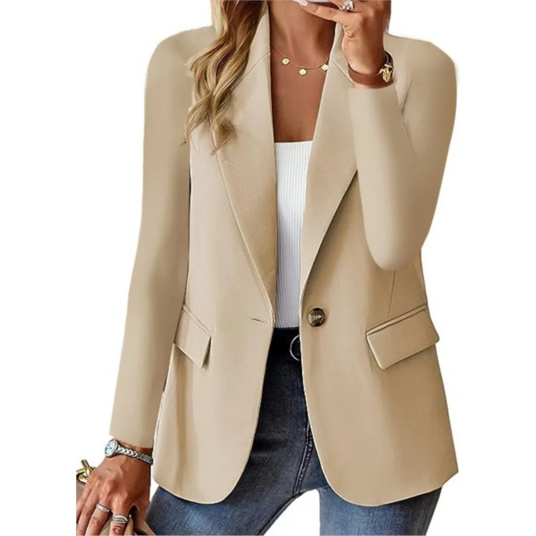 Stilla | Blazer Dame Casual Med Lange Ærmer