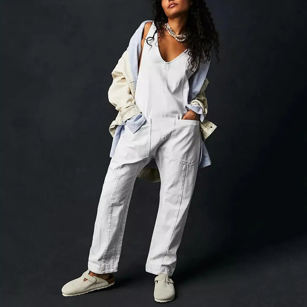 Skovae | Stilfuld denim jumpsuit
