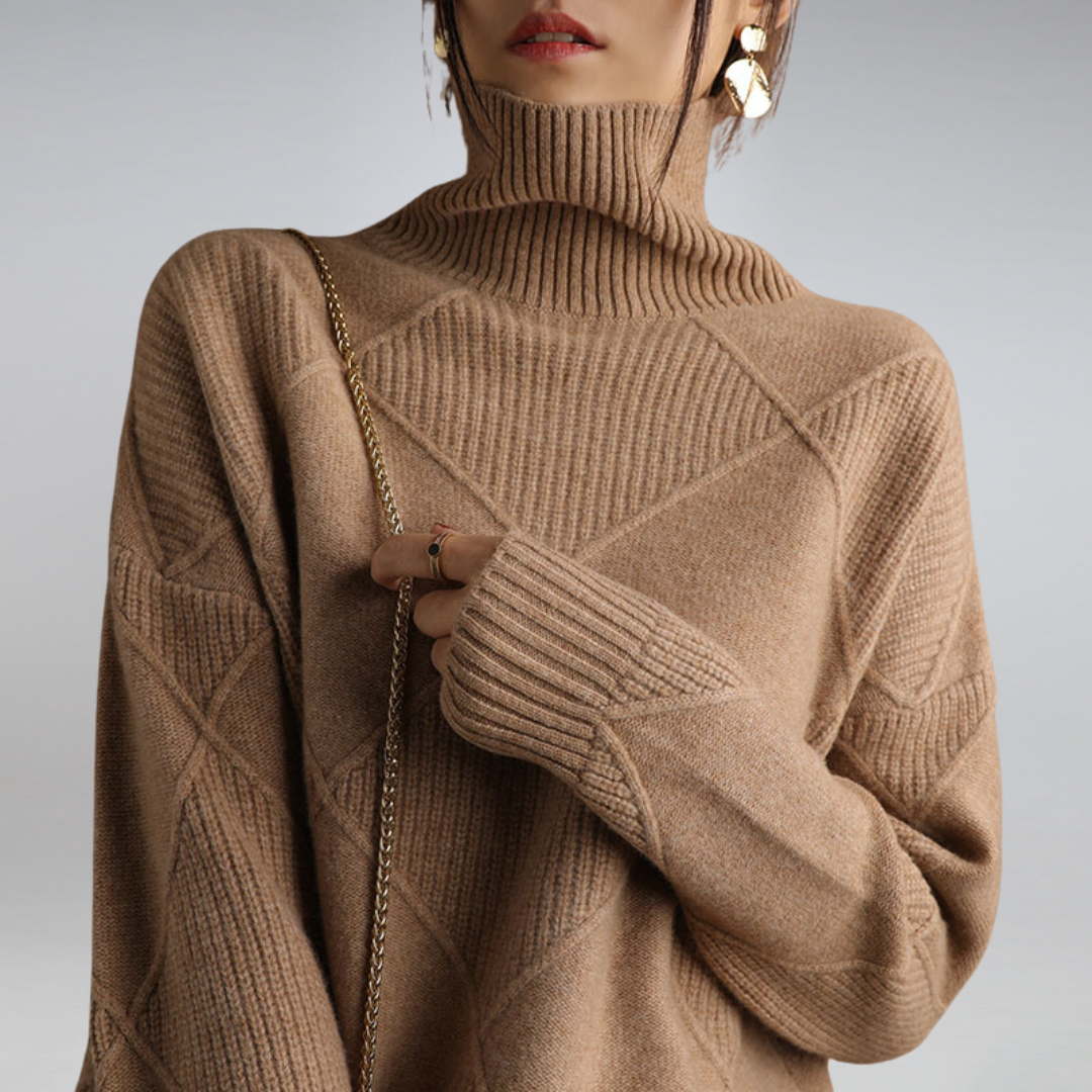 Stilla | Couture Rullekravepullover i Elegant Design