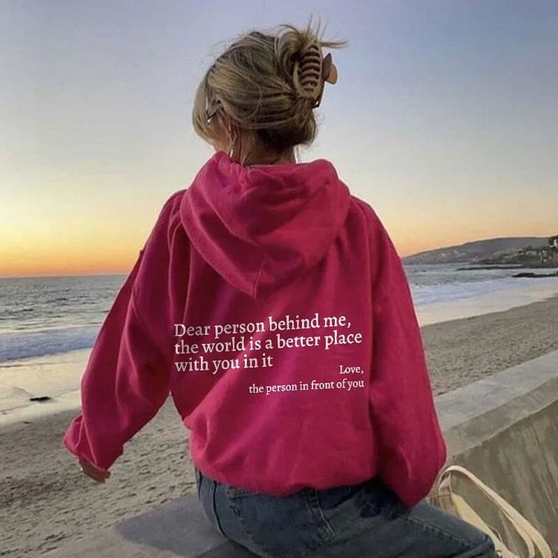 Skovae | "Kære Person Bag Mig" Hoodie