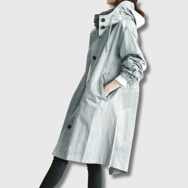 Stilla | Klassisk Trenchcoat med Moderne Elegance