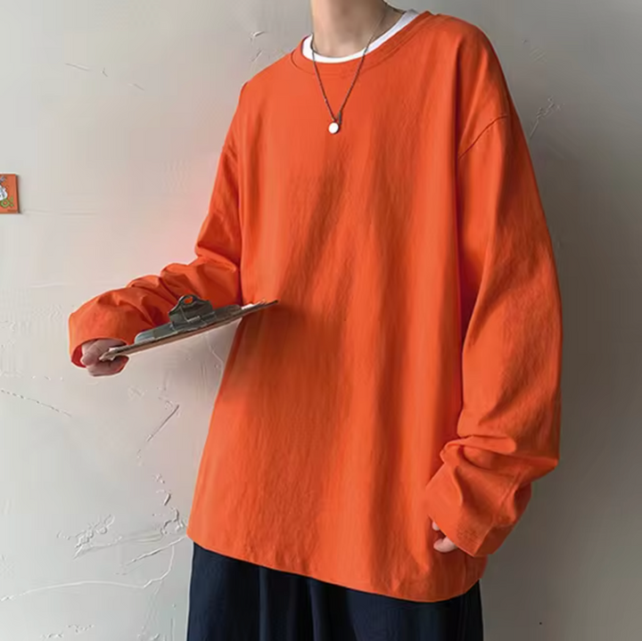 Stilla | Langærmet T-shirt i bomuld