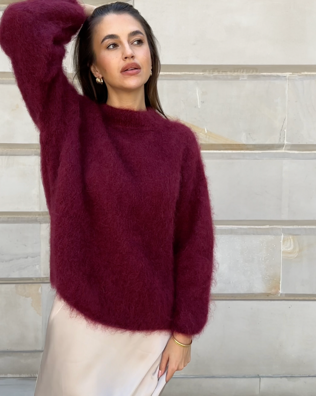 Stilla | Behagelig Mohair-jersey