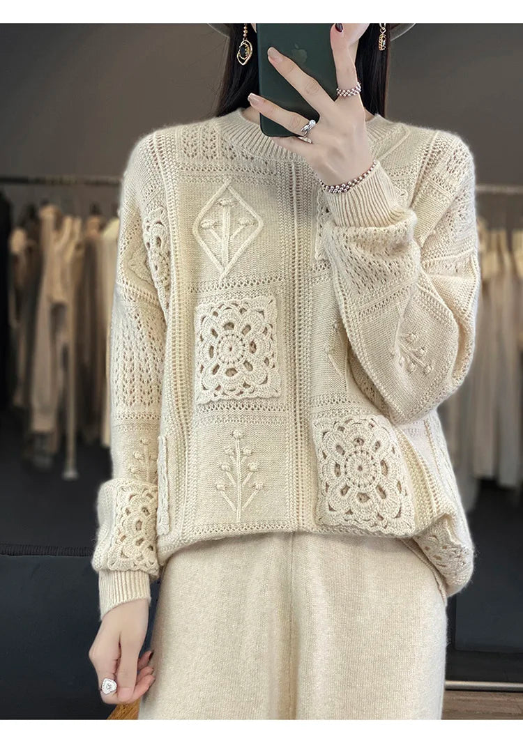 Stilla | Den Klassiske Elegance Med Damepullover Af Cashmere