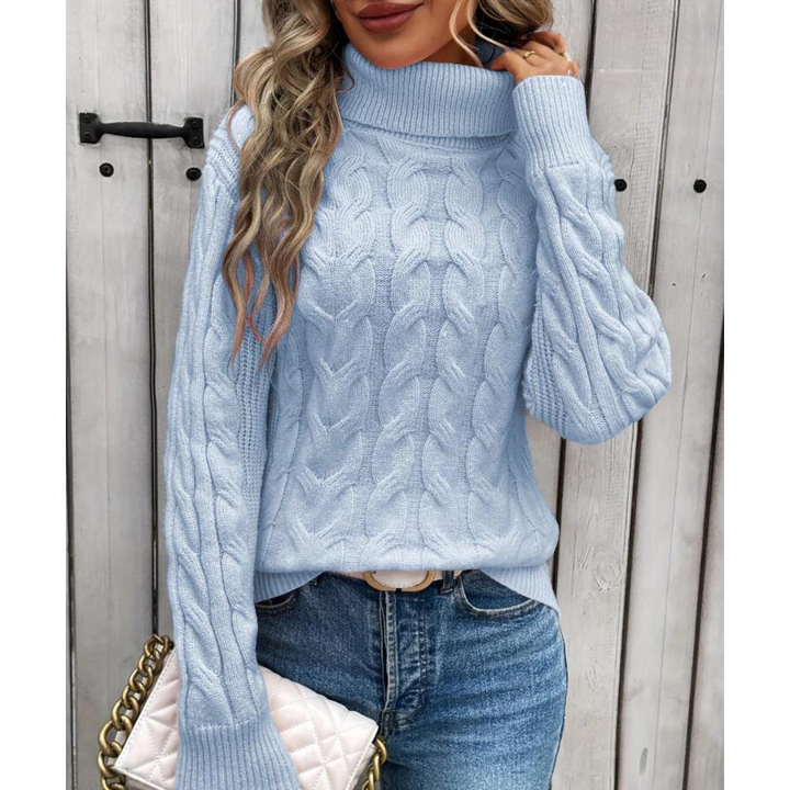 Stilla | Klassisk Elegant Polo Sweater