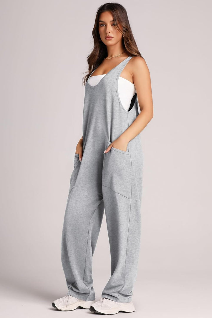 Stilla | Strop Jumpsuit Med Lommer