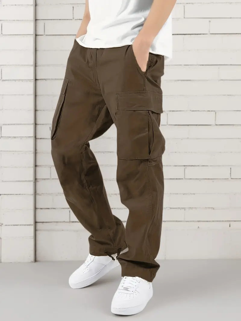 Stilla | Casual Joggingbukser Herre med Elastisk Talje Og Lommer