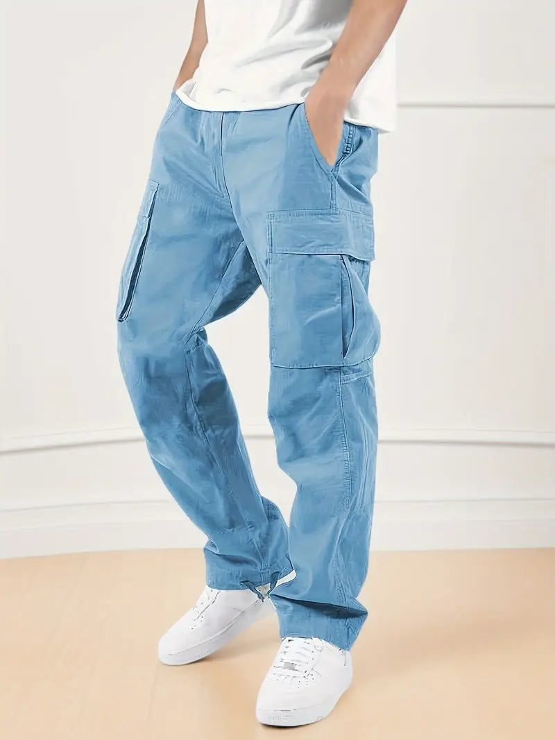 Stilla | Casual Joggingbukser Herre med Elastisk Talje Og Lommer