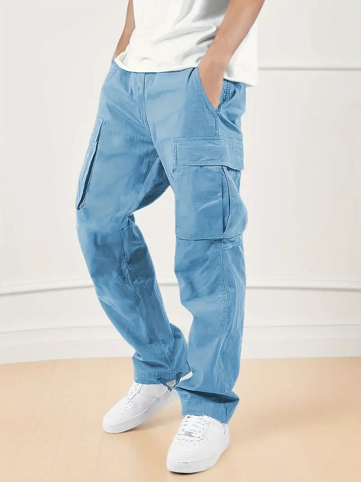 Stilla | Casual Joggingbukser Herre med Elastisk Talje Og Lommer