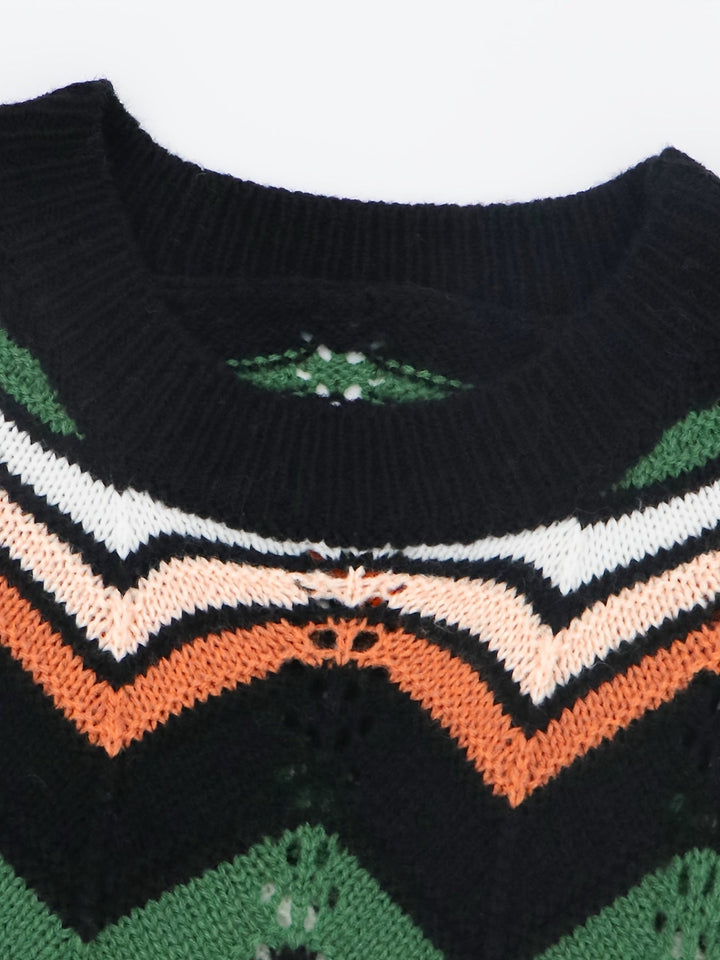 Stilla | Pullover med lineær design