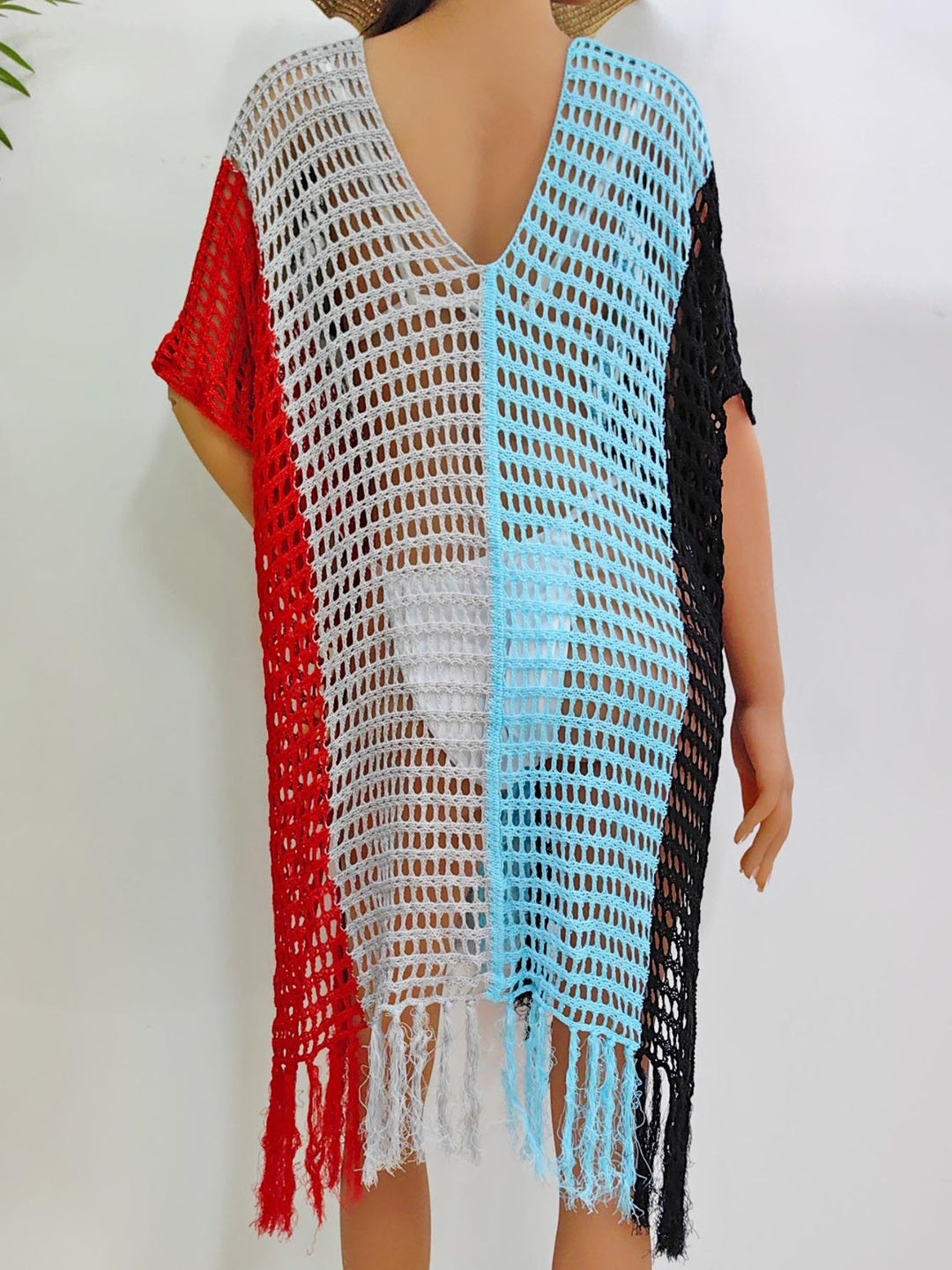 Stilla | Farveblok Scoop Neck Cover up