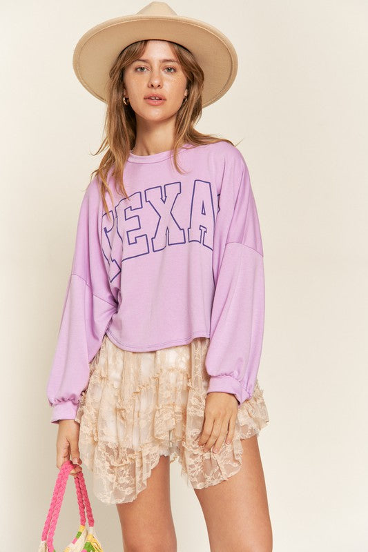 Stilla | Batwing Ærme Top