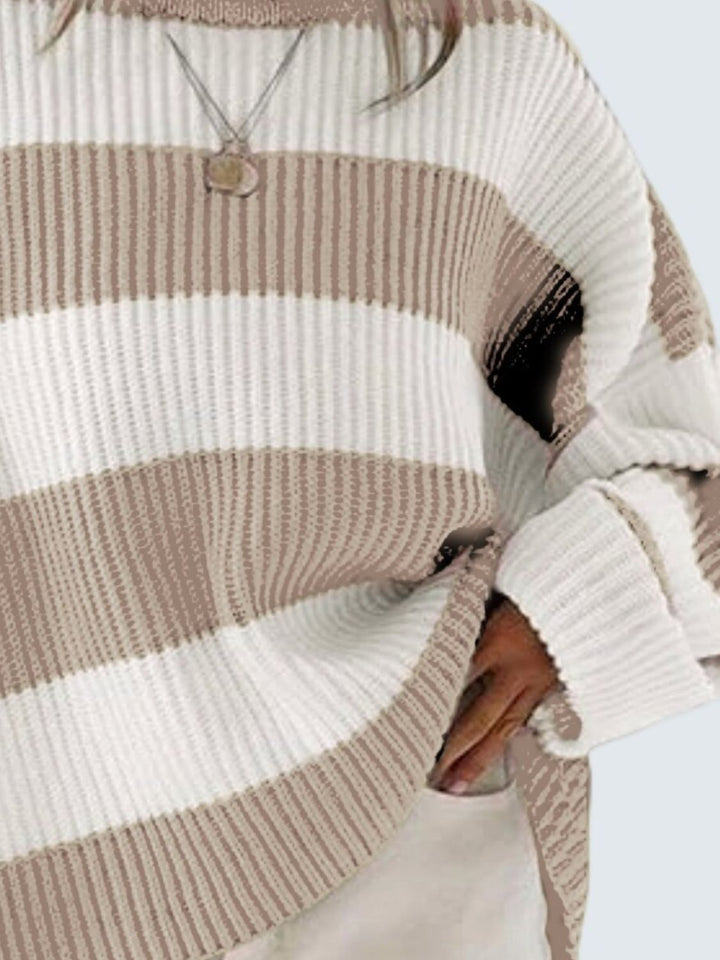 Stilla | Pullover Rundhals Med Lange Ærmer