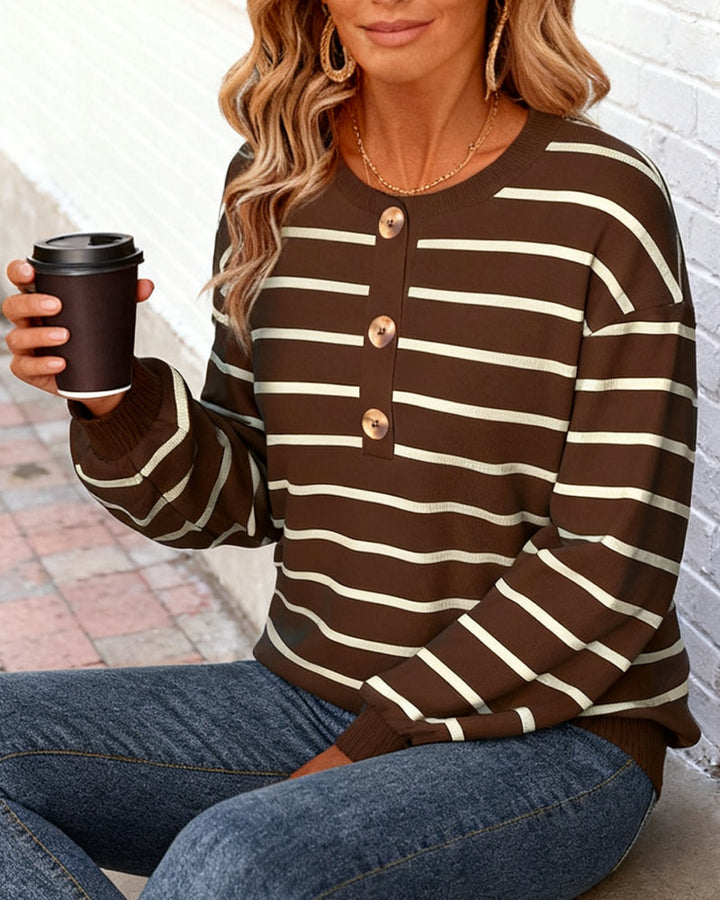 Stilla | Løst Ribb Sweatshirt