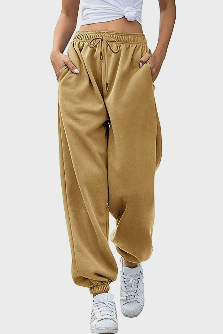 Stilla | Joggebukser med elastisk liv og lommer