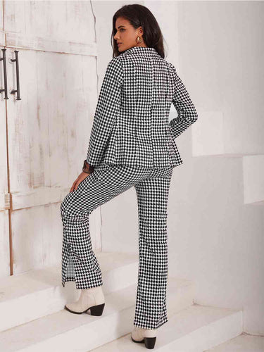 Stilla | Blazer & Slidsbukser Sæt