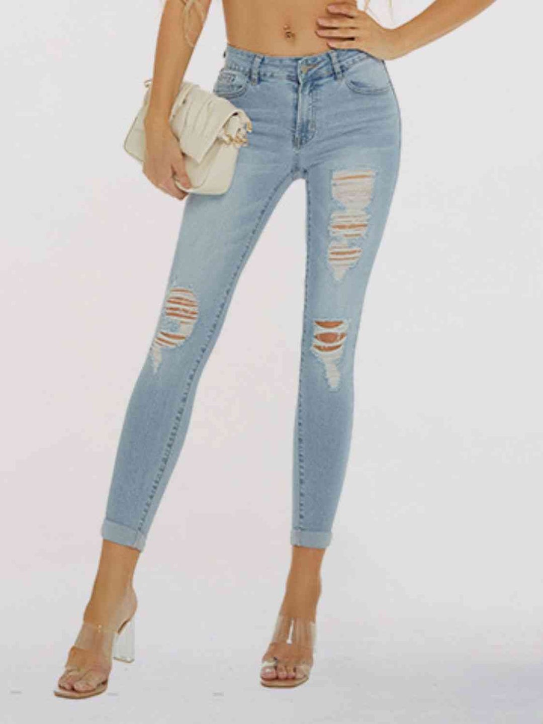 Stilla | Skinny Cropped Jeans