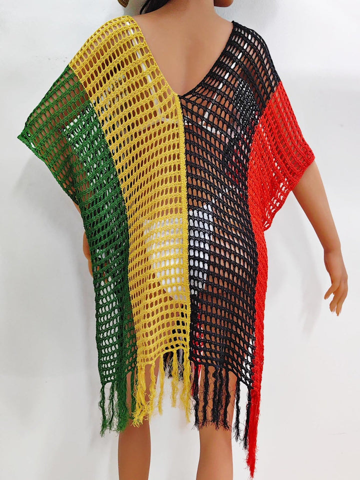 Stilla | Farveblok Scoop Neck Cover up