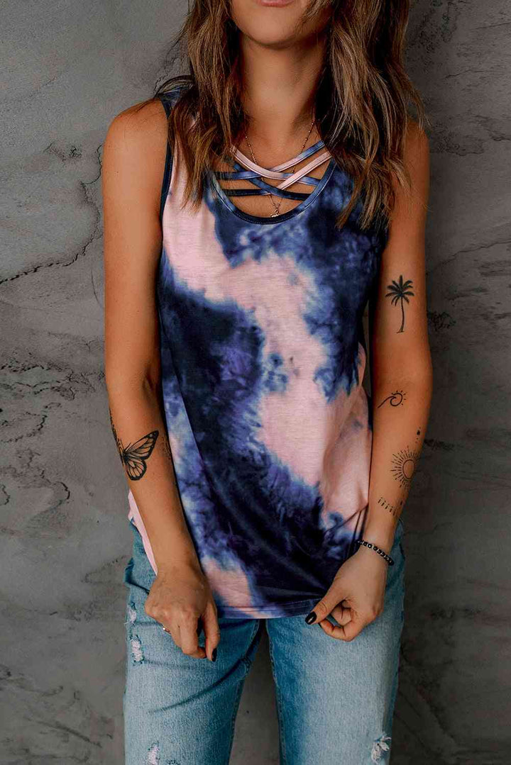 Stilla | Dye Crisscross Tank